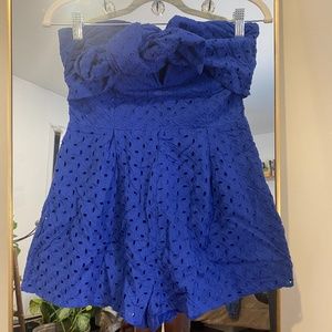 Blue Romper